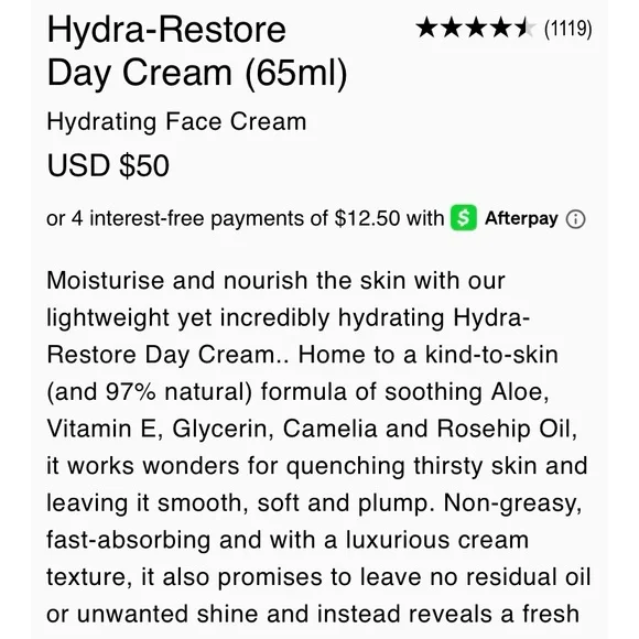 Grown Alchemist Hydra-Restore Day Cream - Picture 13 of 14